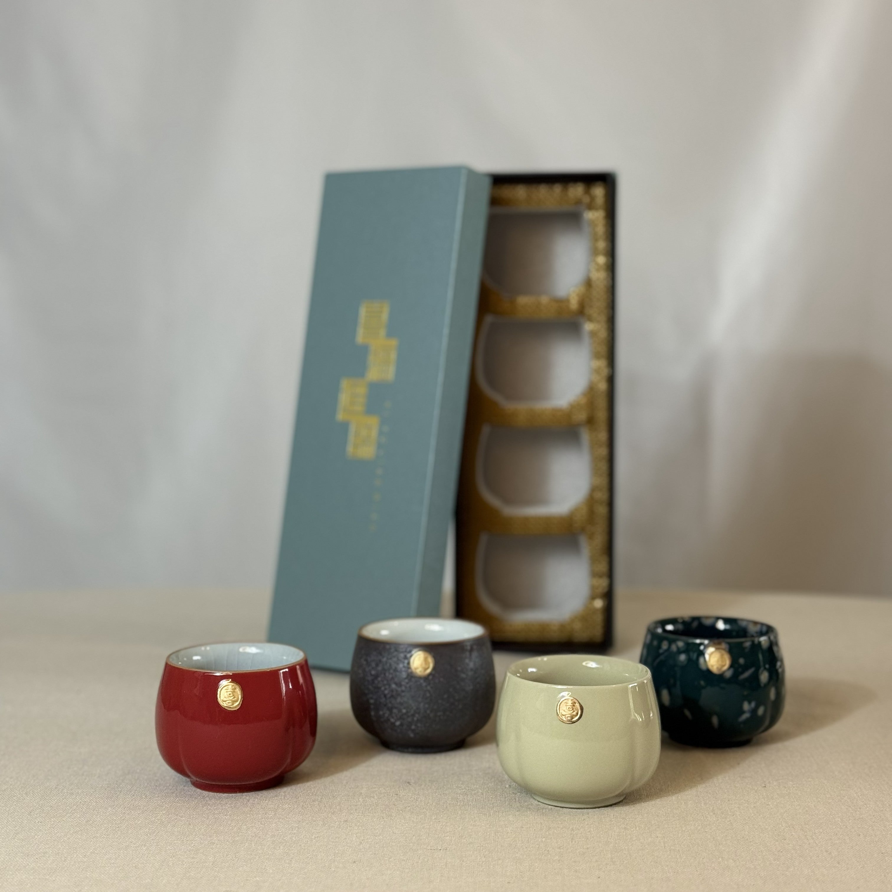 Set Vasos Té Ceremonial