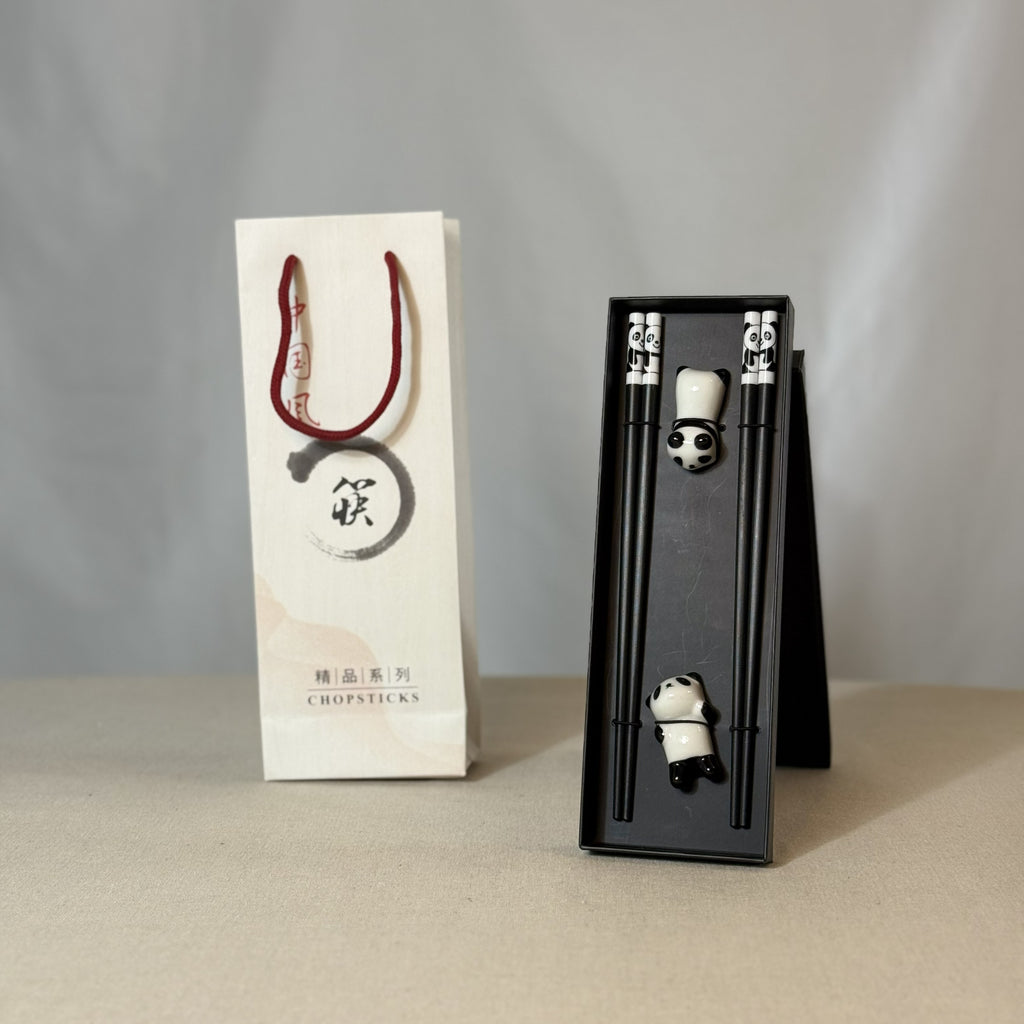 Set Palillos Panda