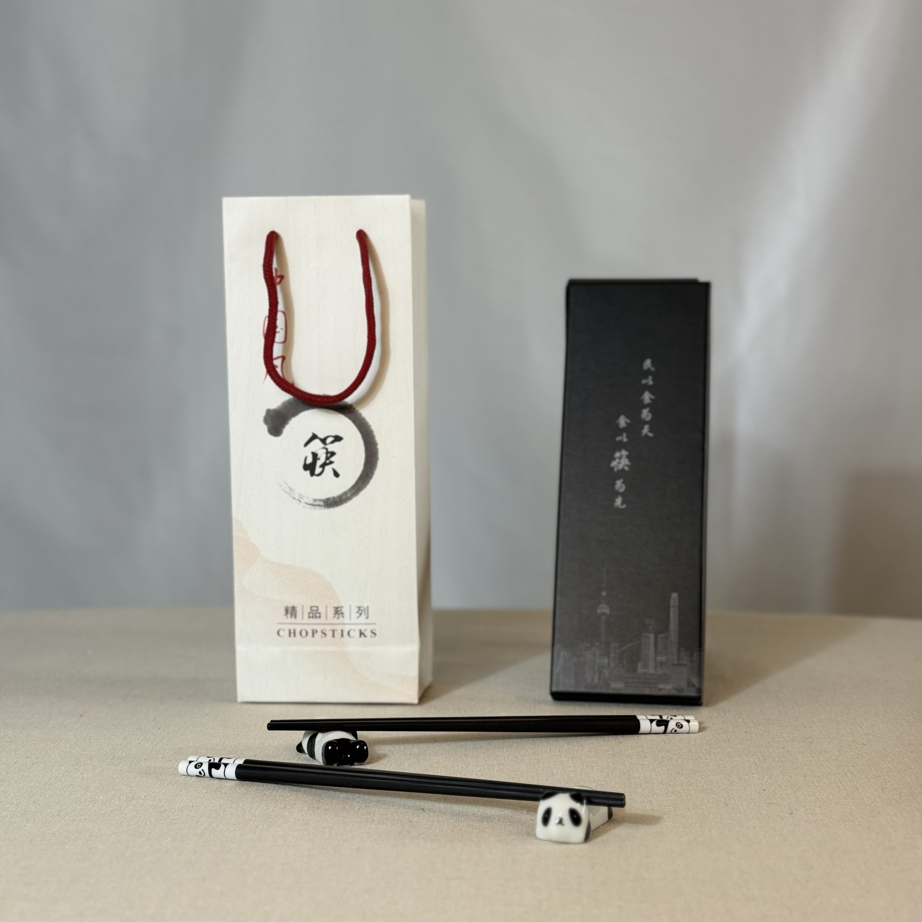 Set Palillos Panda